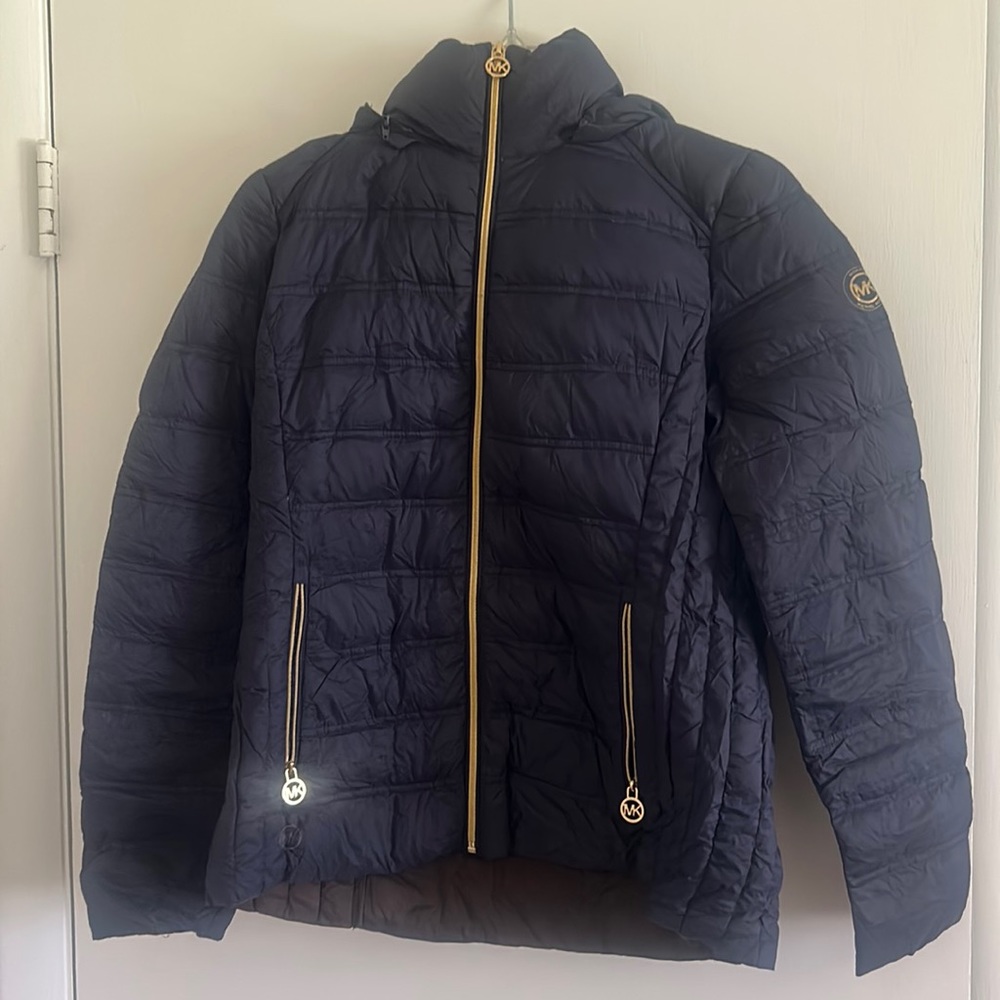 Michael Kors NAVY puffer jacket